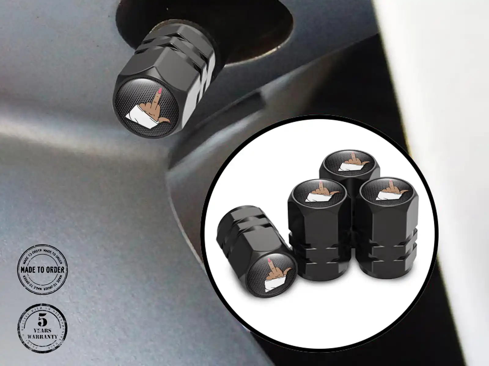Valve Stem Covers Bicycles Standard Design